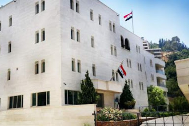 叙利亚驻黎巴嫩大使馆关闭