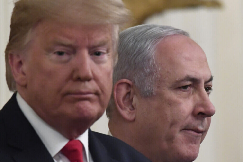 特朗普不信任内塔尼亚胡