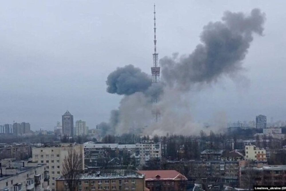 乌克兰总理办公室遭纵火