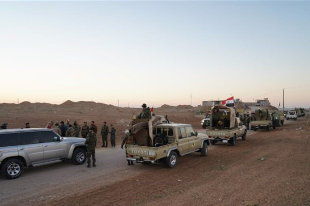 伊拉克军队和人民动员部队采取了行动