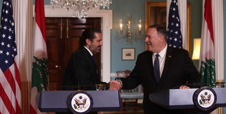 واکنش پامپئو به استعفای «الحریری»؛ «دولت جدید، فورا تشکیل شود»