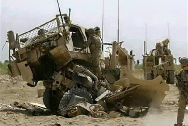 انفجار در مسیر کاروان نیروهای خارجی در جنوب افغانستان