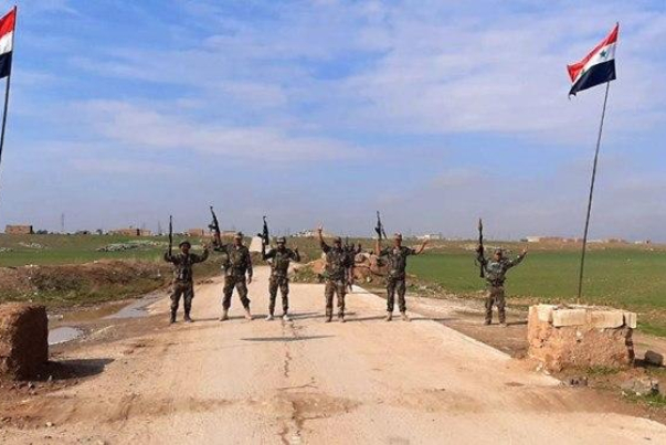 ارتش سوریه بار دیگر سد راه گشتی‌های آمریکایی شد