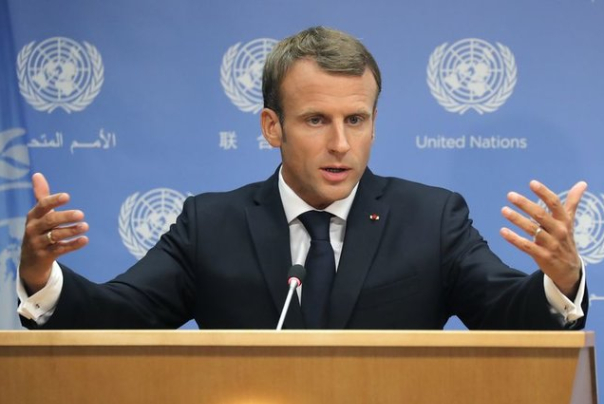 رئیس‌جمهور فرانسه حملات اخیر در ادلب سوریه را محکوم کرد