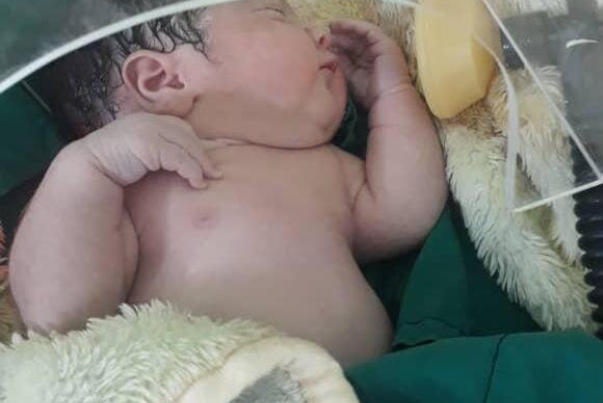 زایمان مادر باردار مشکوک به کرونا در بابل