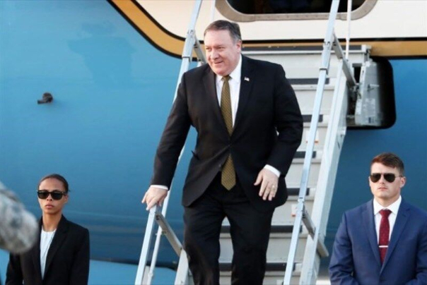 وزیر خارجه آمریکا وارد کابل شد