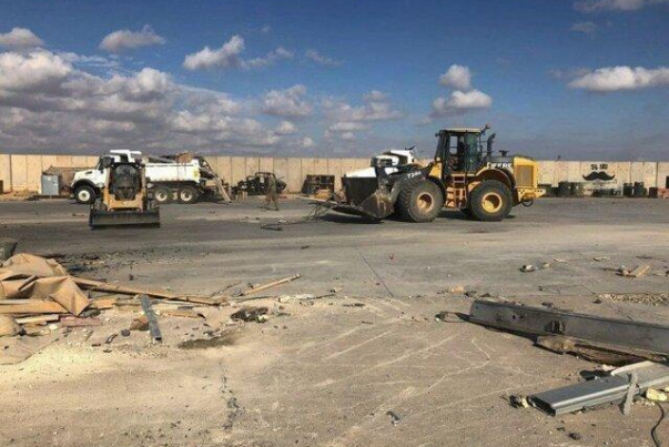 اخباری از بازسازی ساختمان متروکه عین الاسد توسط آمریکا