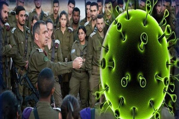 155 نظامی صهیونیست کرونا گرفته‌اند