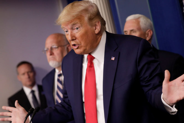 ترامپ: تعداد قربانیان کرونا در آمریکا پایین است