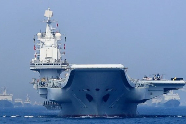 گشت‌زنی ناوهواپیمابر چین در غیبت کرونایی آمریکا