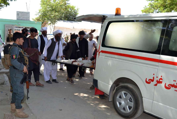 انفجار خودرو بمب گذاری شده در غزنی افغانستان