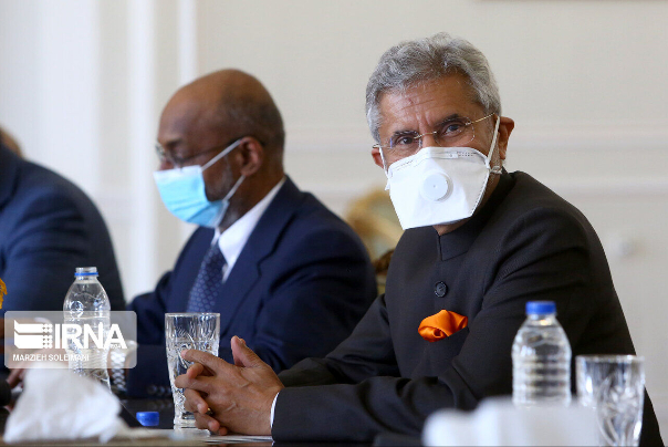 Indian FM describes Tehran stopover as "productive"