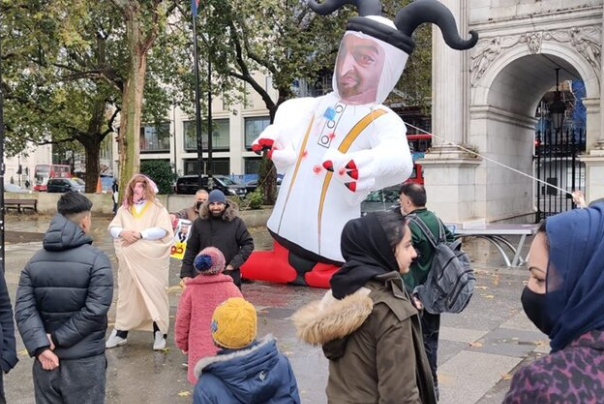 הפגנות בלונדון נגד השלום הסודני עם ישראל