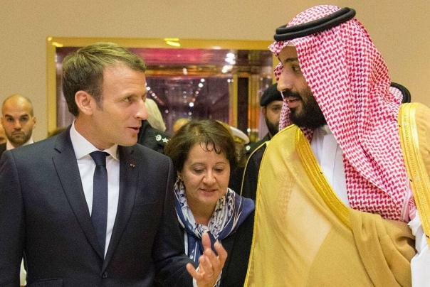 گفتگوى تلفنى مکرون و بن‌سلمان