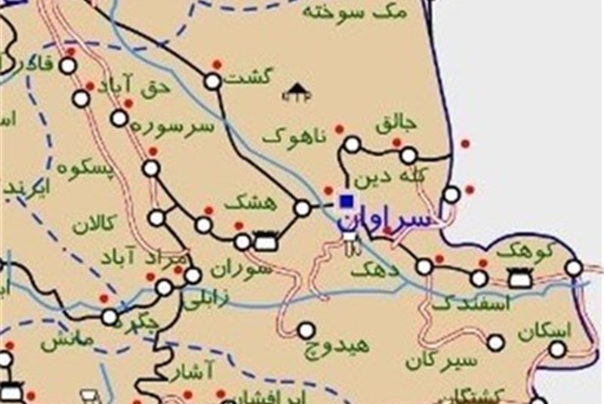 حمله مسلحانه جیش الظلم به خودروی سپاه در سراوان