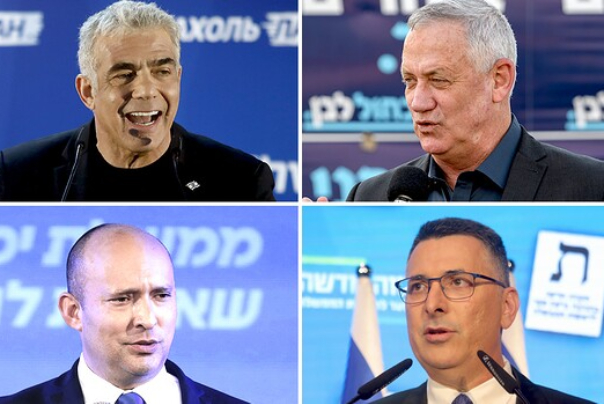 גנץ קרא לסער, לבנט וללפיד: "בואו נמצא את הדרך לעצור את שלטון נתניהו"
