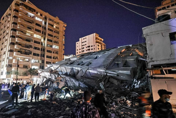 ישראל תקפה את רצועת עזה 100 פעם בשעה אחת