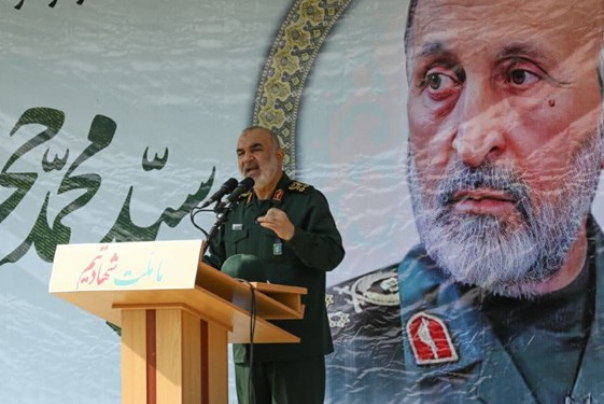 سرلشکر سلامی: شهید حجازی در سختی‌های نبرد آرامشش را از دست نمی‌داد