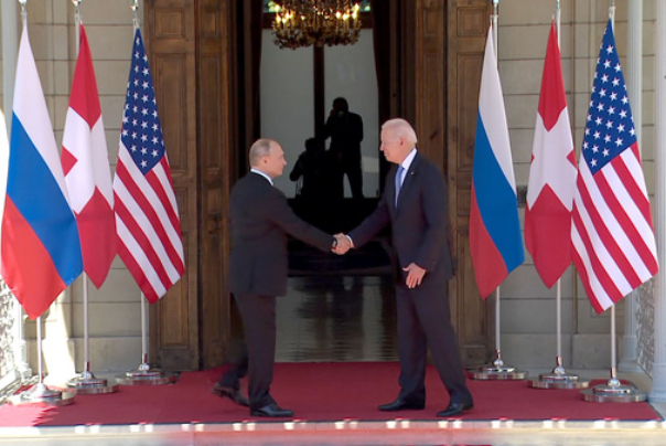 آغاز نشست پوتین و بایدن