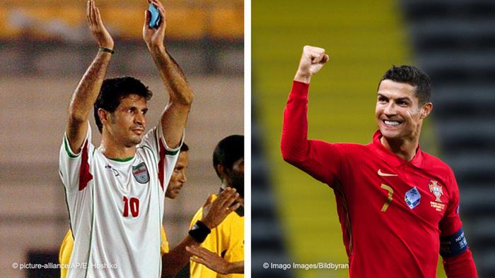 قدردانی رونالدو از دایی؛ 