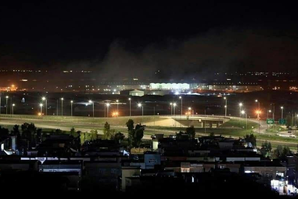 حمله علیه نیروهای آمریکایی در اربیل با بیست موشک و سه پهپاد