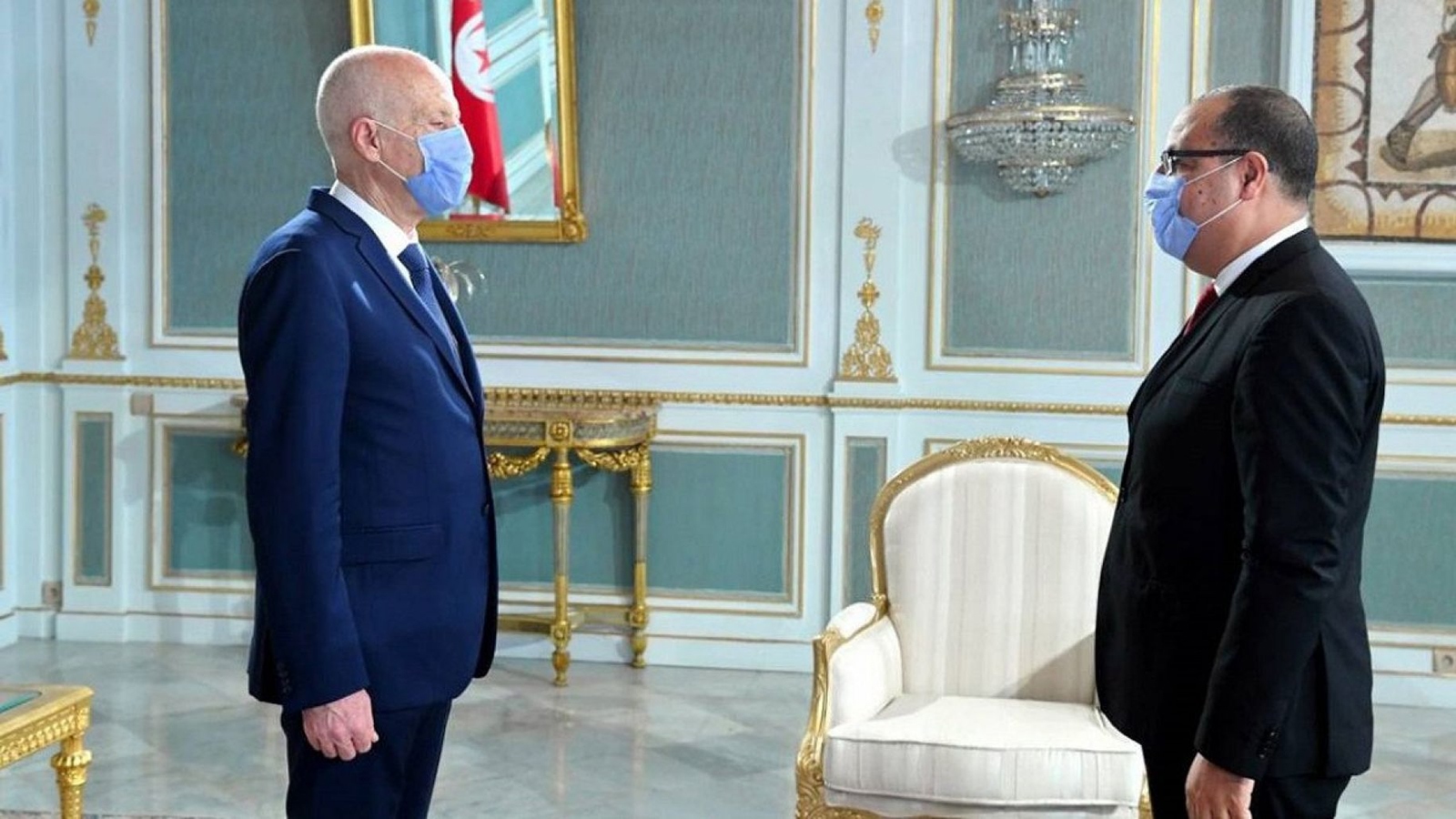 اخبار تأیید نشده از بازداشت نخست وزیر برکنار شده تونس