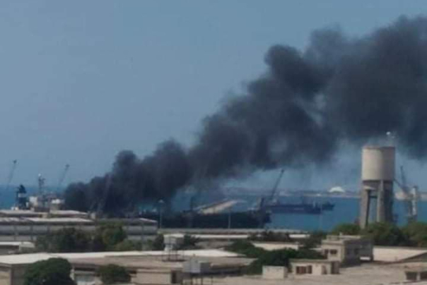 انفجار نفت‌کش «wisdom»، در لاذقیه سوریه