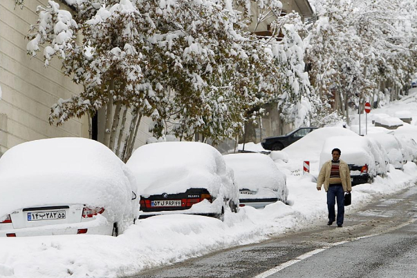 آسمان تهران بارانی و برفی می‌شود