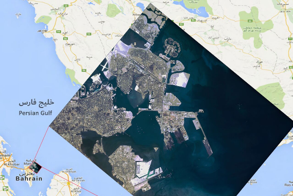 В Иране опубликованы спутниковые снимки американской военной базы в Бахрейне