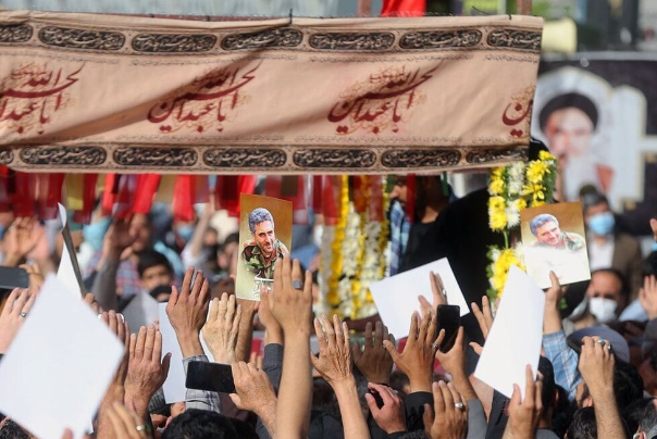 پیکر شهید «صیاد خدایی» در گلزار بهشت زهرا (س) آرام گرفت