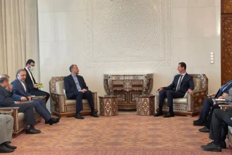 دیدار امیرعبداللهیان با بشار اسد