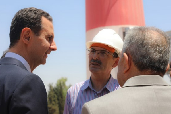 بشار اسد برای اولین بار پس از آزادسازی به حلب سفر کرد+ عکس