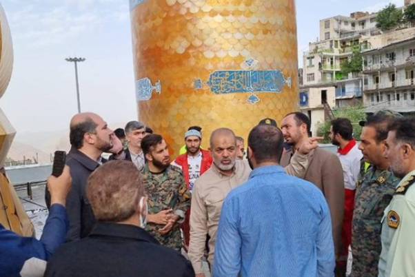 حضور وزیر کشور در محل سیلاب امامزاده داوود‌ و ستاد مدیریت بحران تهران