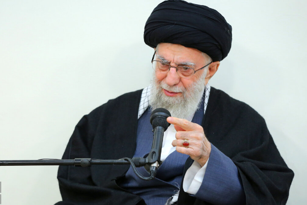 Встреча членов Союза исламских ассоциаций студентов в Европе с лидером Исламской революции