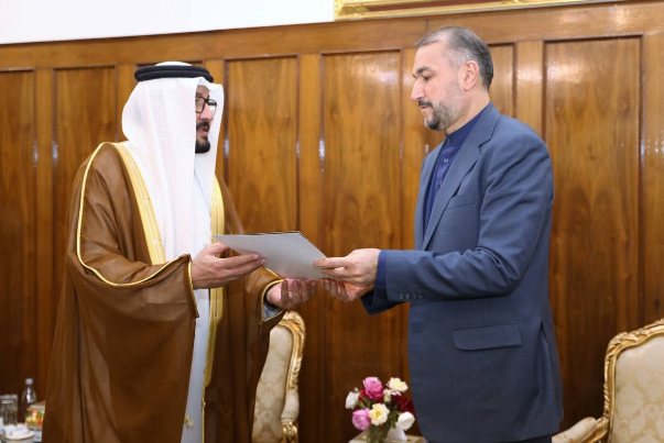 Амир Абдоллахиян получил послание главы МИД ОАЭ