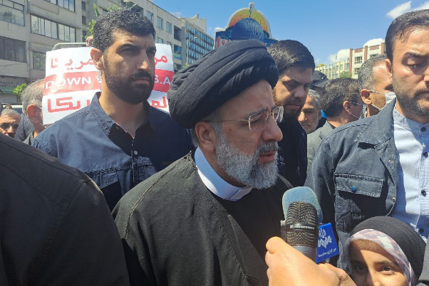 Раиси принял участие в митинге, посвященном Всемирному дню Кудса