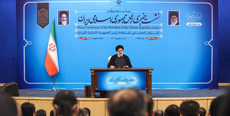 President of Iran's press conference on 29 August 2023