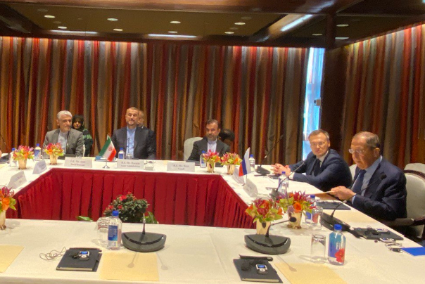 نشست سه جانبه روند آستانه در حاشیه نشست مجمع عمومی سازمان ملل برگزار شد