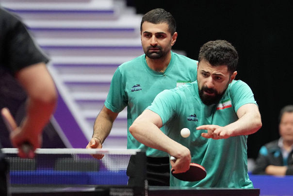 مدال برنز تاریخی؛ این‌بار برای تیم دوبل تنیس روزی میز ایران