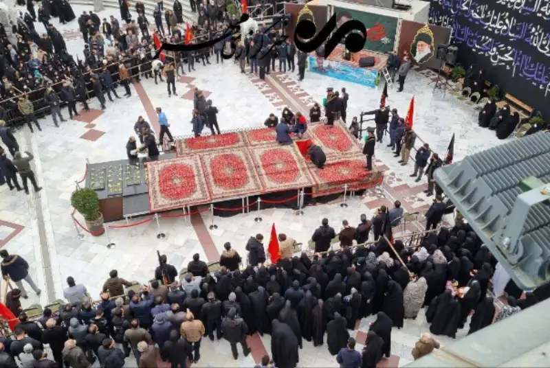 پیکر شهید «سیدرضی» در امامزاده صالح آرام گرفت