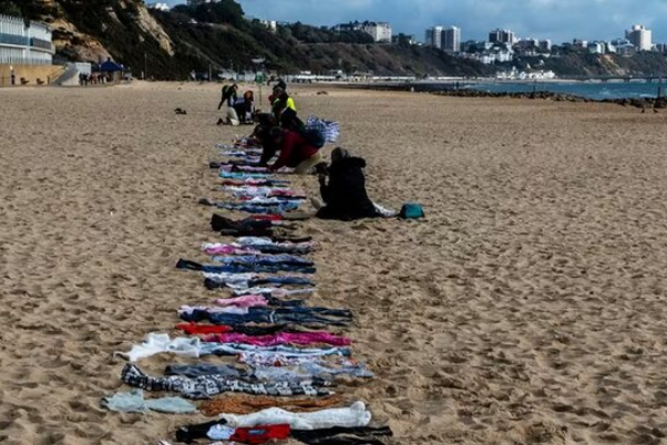 5 километров детской одежды в память о детях-мучениках Газы