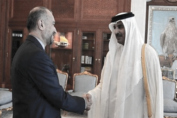 卡塔尔埃米尔与伊朗外长举行会谈 重点讨论巴以局势