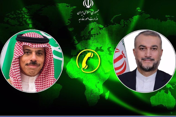 Iranian, Saudi foreign ministers discuss developments in Gaza, Rafah