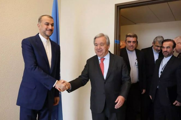 Консультация Министра иностранных дел с Генеральным секретарем ООН