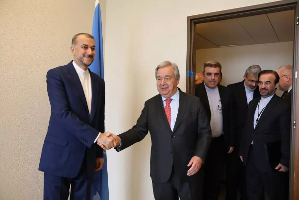 Iran supports UN chief's efforts to end genocidal war in Gaza: FM Amir-Abdollahian