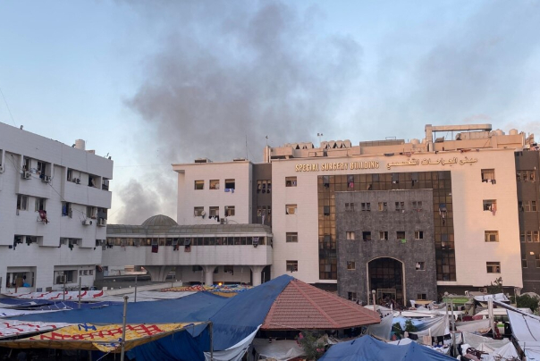 صهیونیست‌ها به بیمارستان شفا حمله کردند