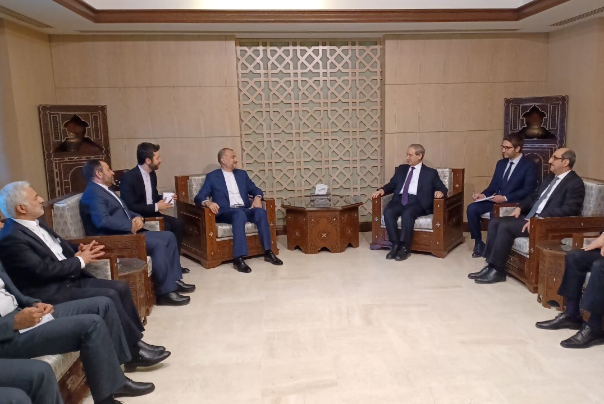 امیرعبداللهیان با وزیر امور خارجه سوریه دیدار کرد