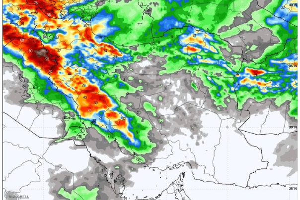 ورود موج‌های رگباری شدید به کشور از هفته آینده