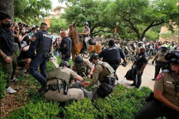 بازداشت دستکم 2100 نفر در تظاهرات حامی فلسطین در دانشگاه‌های آمریکا