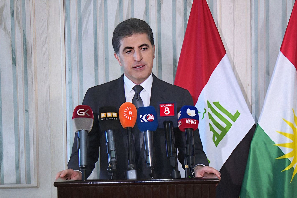 تاکید بارزانی بر اخراج گروه‌های مسلح و تجزیه طلب/فیلم